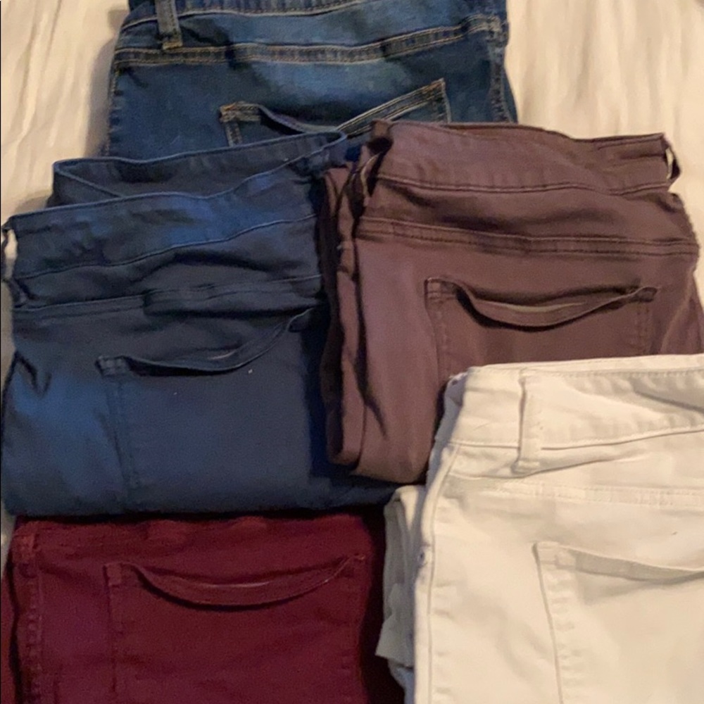 Bundle of Maurices jeggings